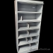 TAB Light Grey 6 Drawer Flip Front Datafile Storage Cabinet